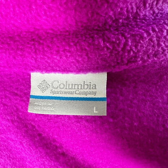 Columbia Women's Pink Fleece Jacket - Picture 7 of 7